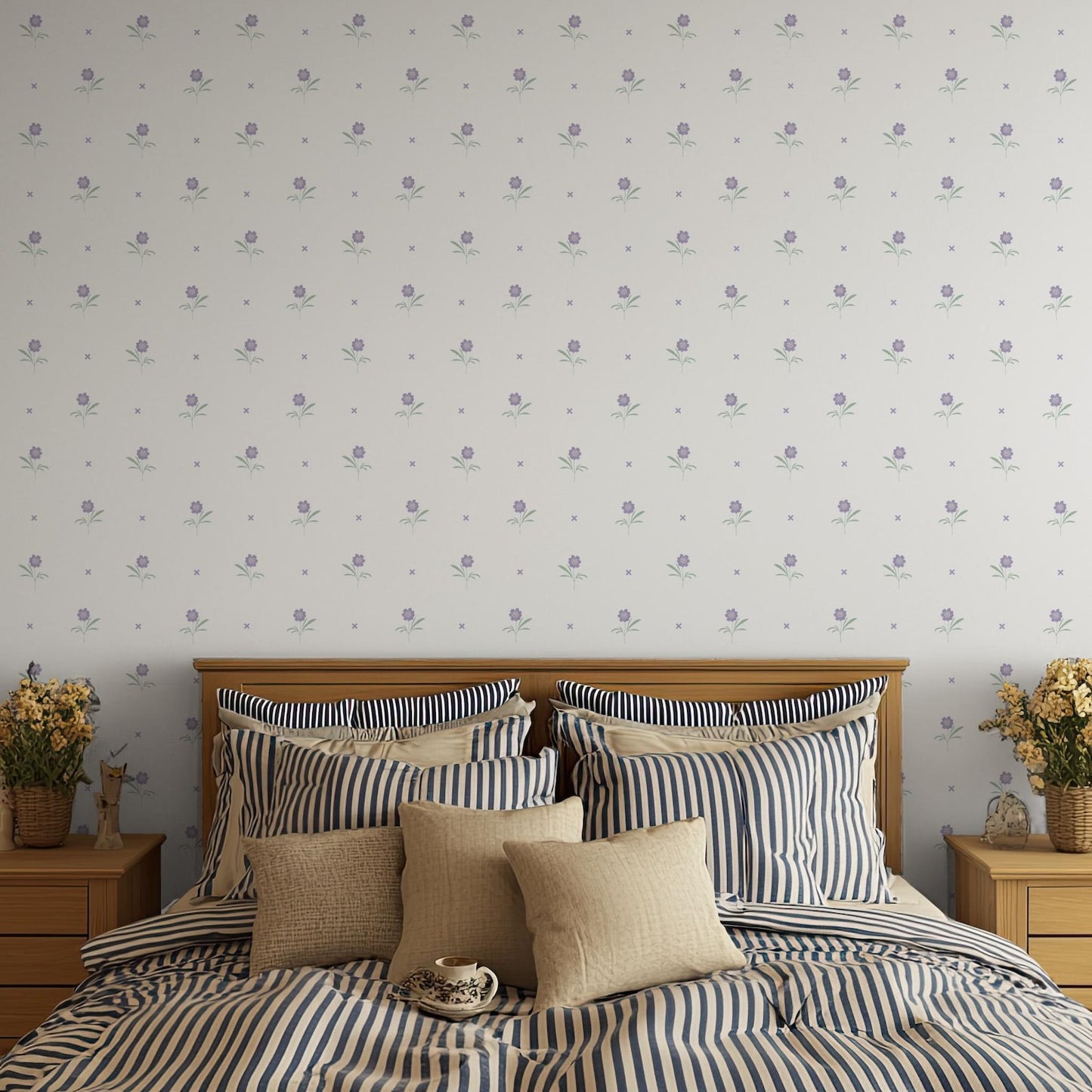 Light Floral Wallpaper