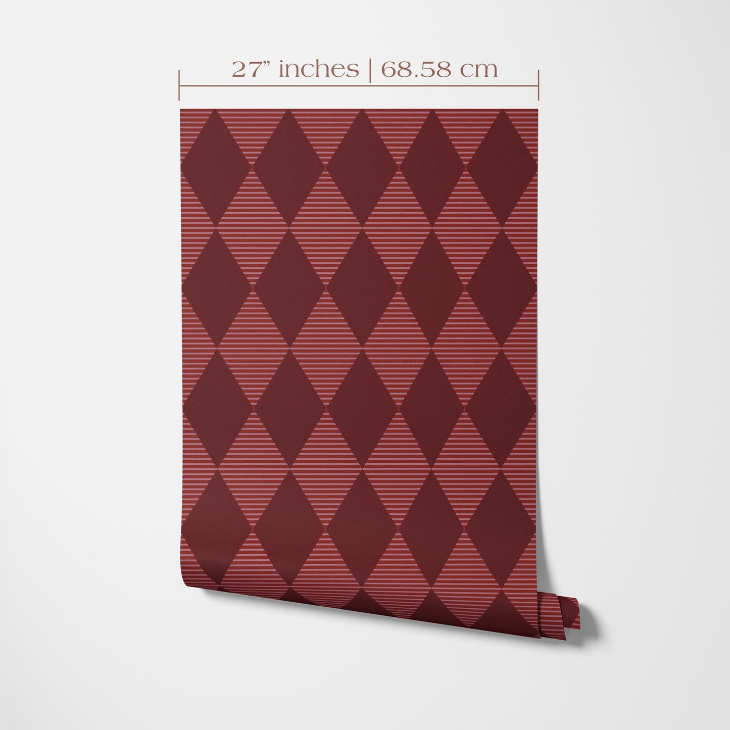 Burgundy Diamond Wallpaper