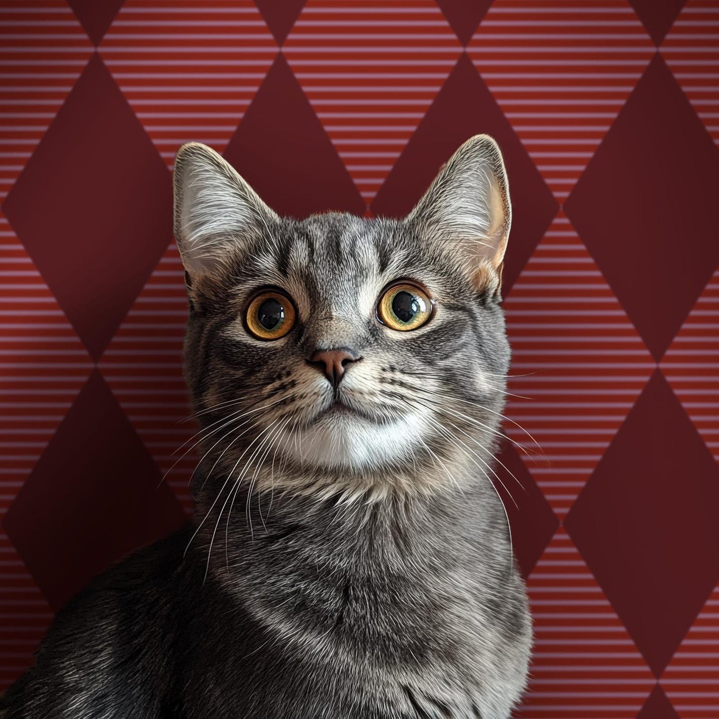 Burgundy Diamond Wallpaper