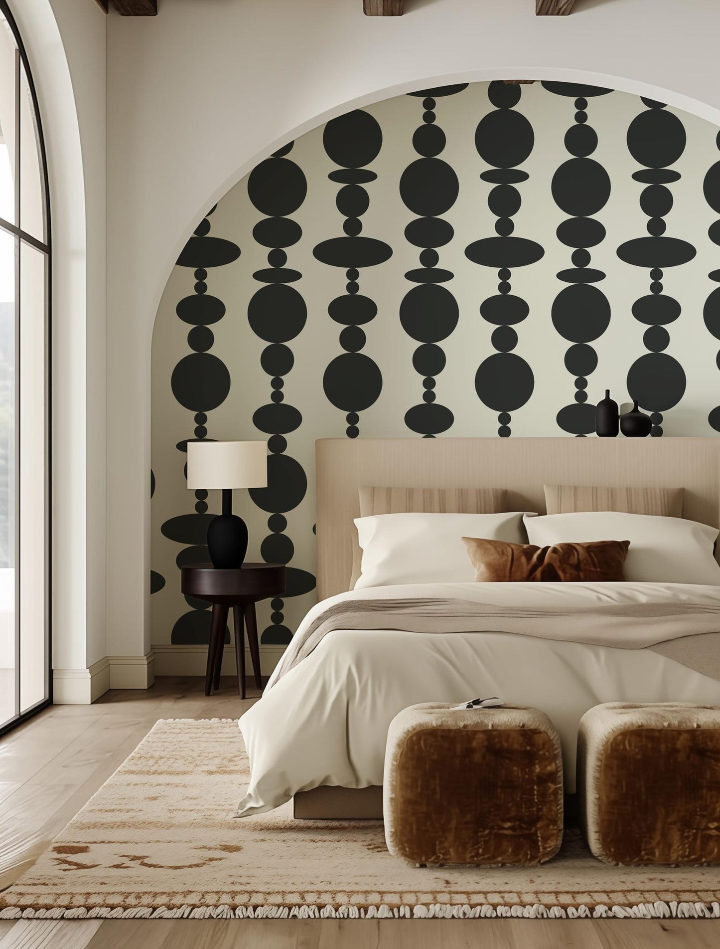 Abstract Round Shape Wallpaper