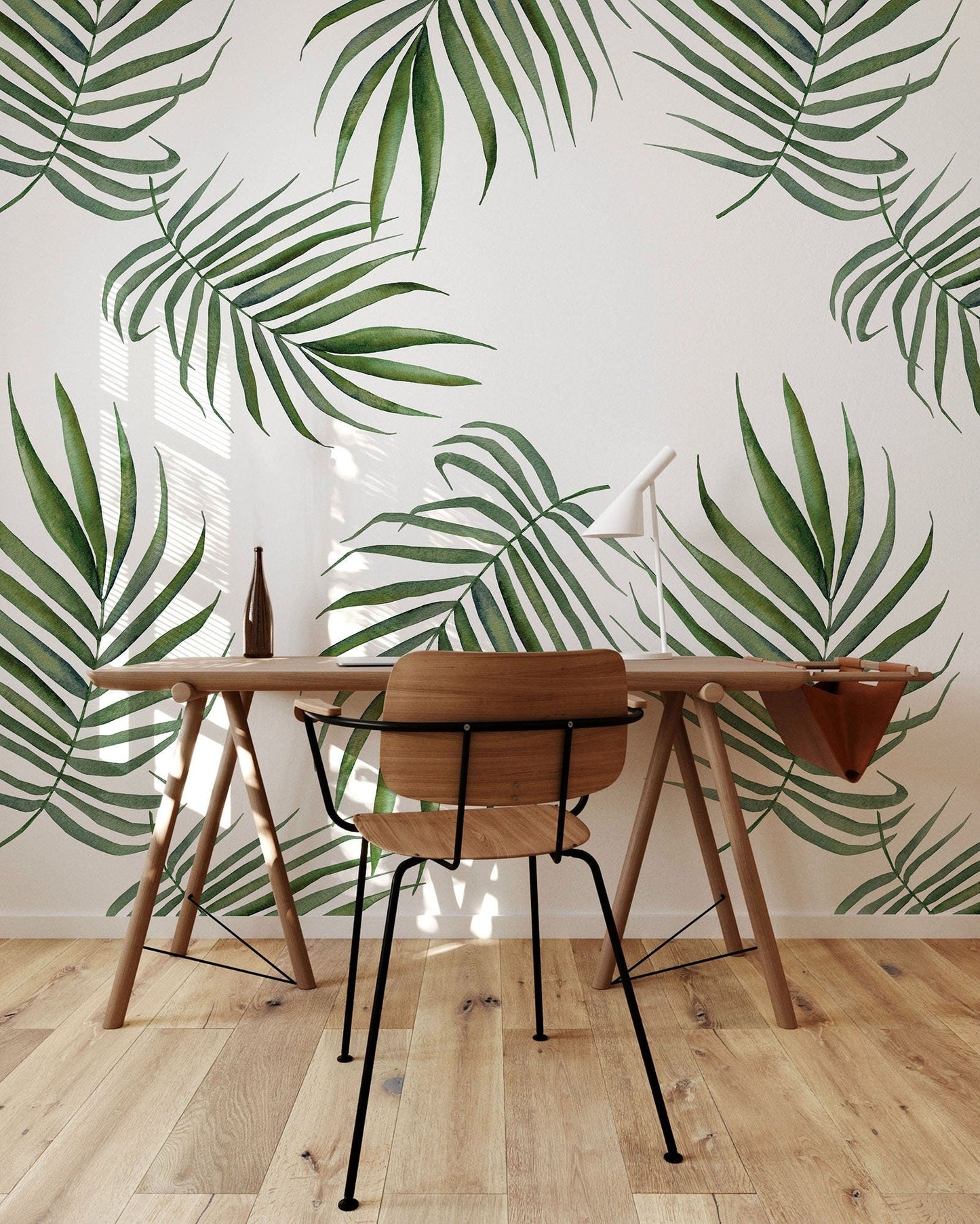 Delicate Leaf Wallpaper