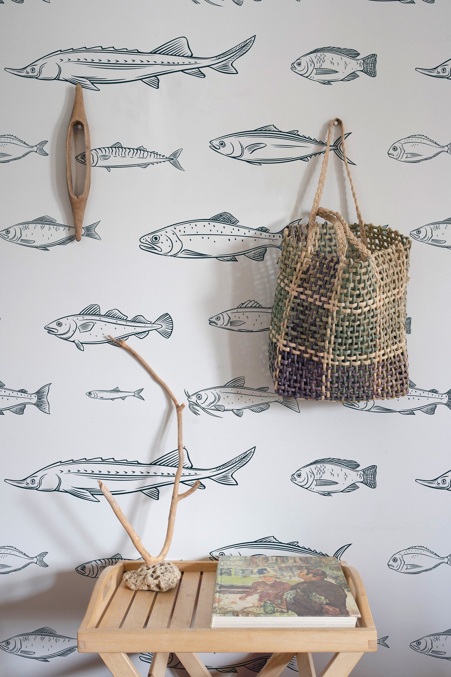 Coastal Fish Ocean Removable Wallpaper