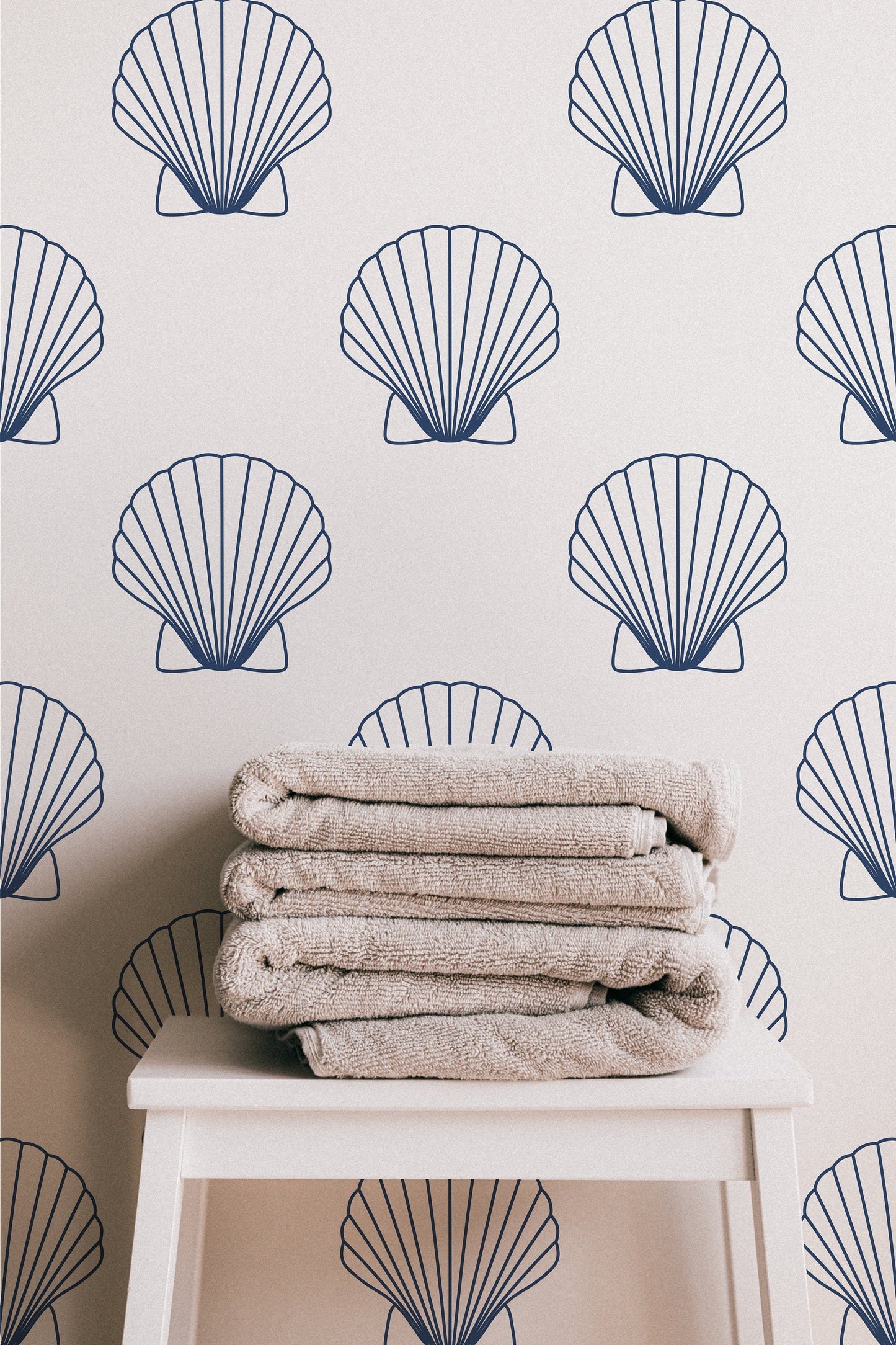 Coastal Ocean Shell Wallpaper