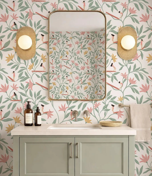 Choosing the Right Wallpaper for a Bathroom