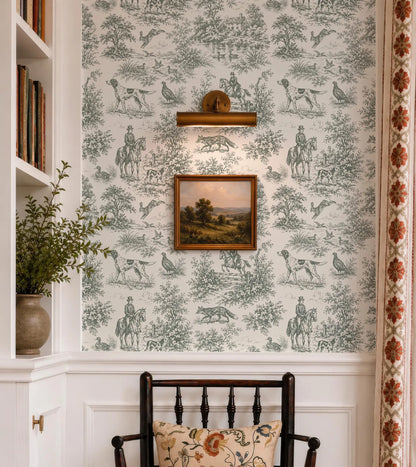 Nature Toile Wallpaper
