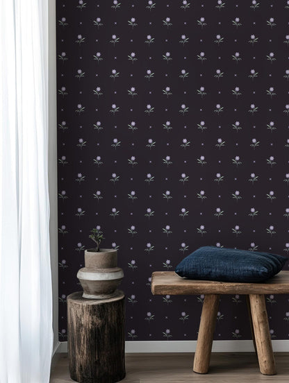 Dark Floral Wallpaper