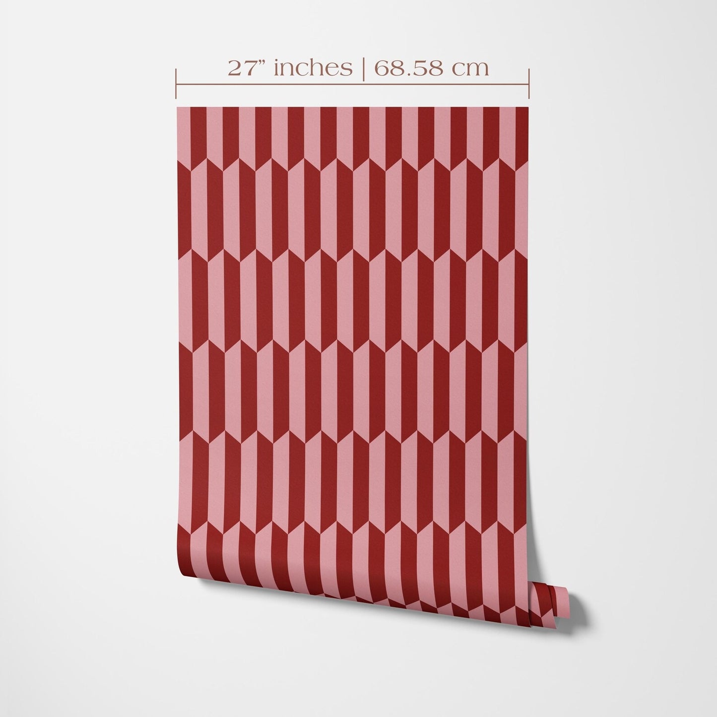 Red & Pink Abstract Wallpaper