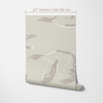 Beige Duck Wallpaper