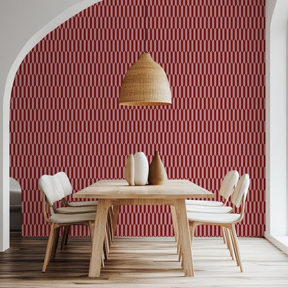 Red & Pink Abstract Wallpaper