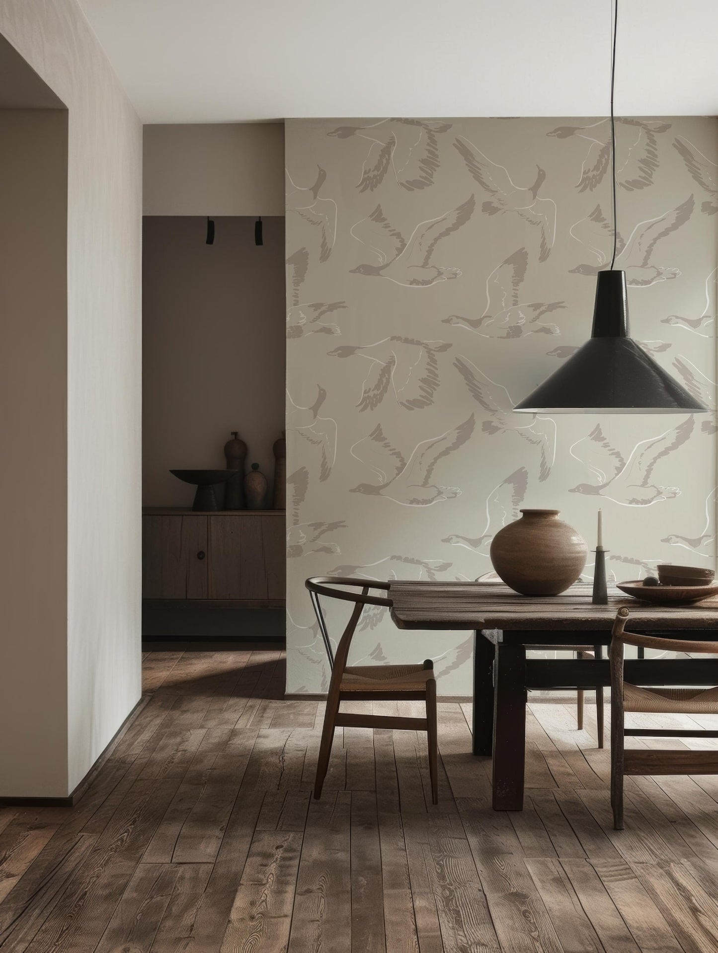 Beige Duck Wallpaper