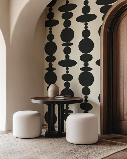 Abstract Round Shape Wallpaper