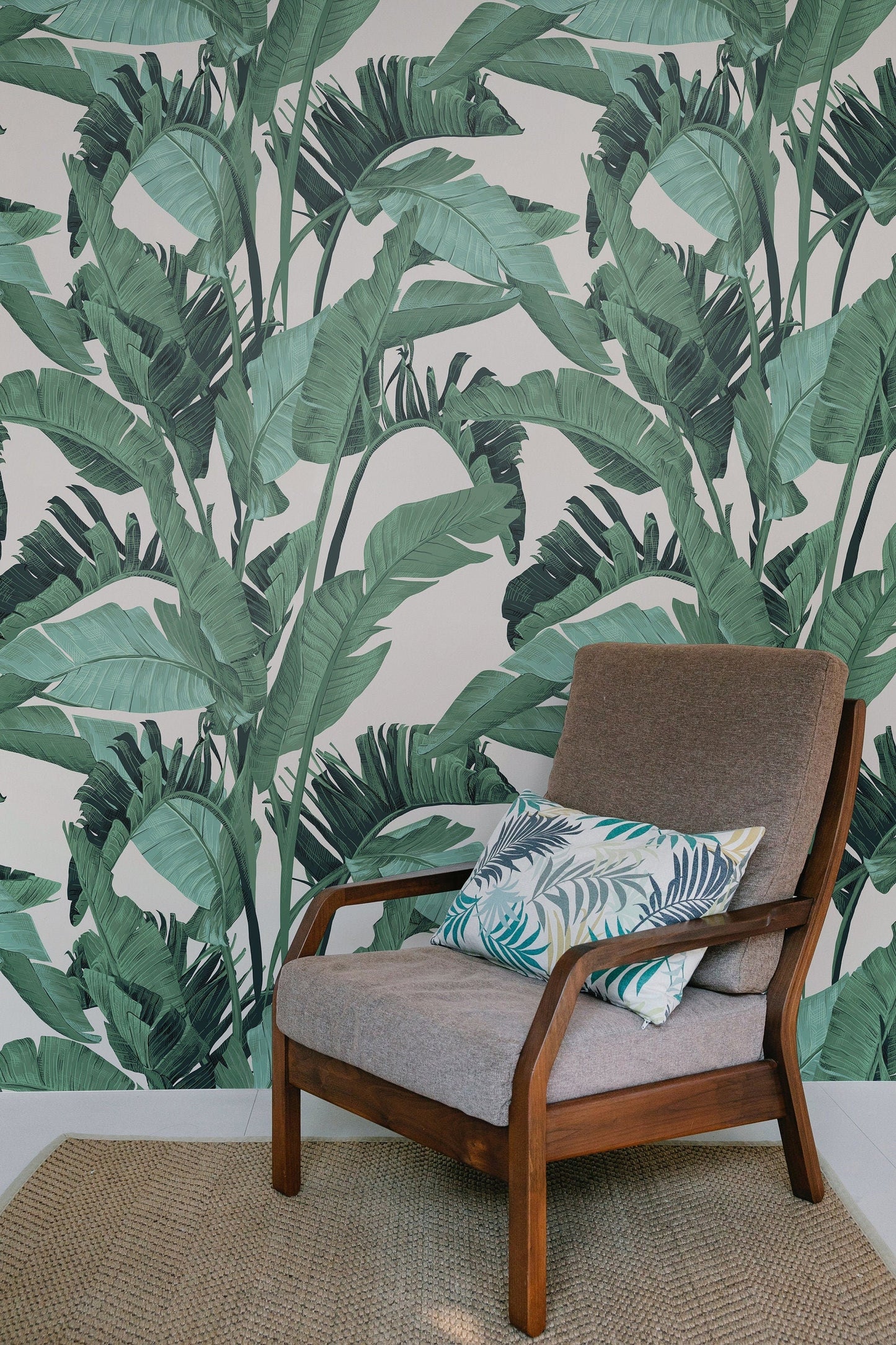 Tropical Leaf Wallpaper