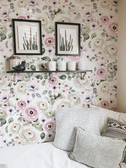Delicate Roses Wallpaper