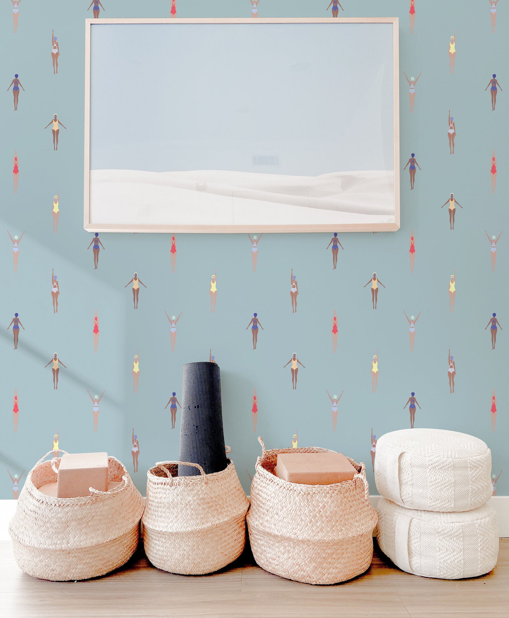 a group of shoes sitting on top of a wooden floor