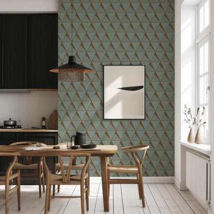 a dining room with a table and chairs