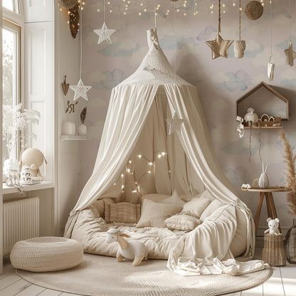 Pastel Clouds Wallpaper